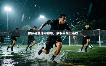 狼队战胜德甲劲旅，豪取英超三连胜